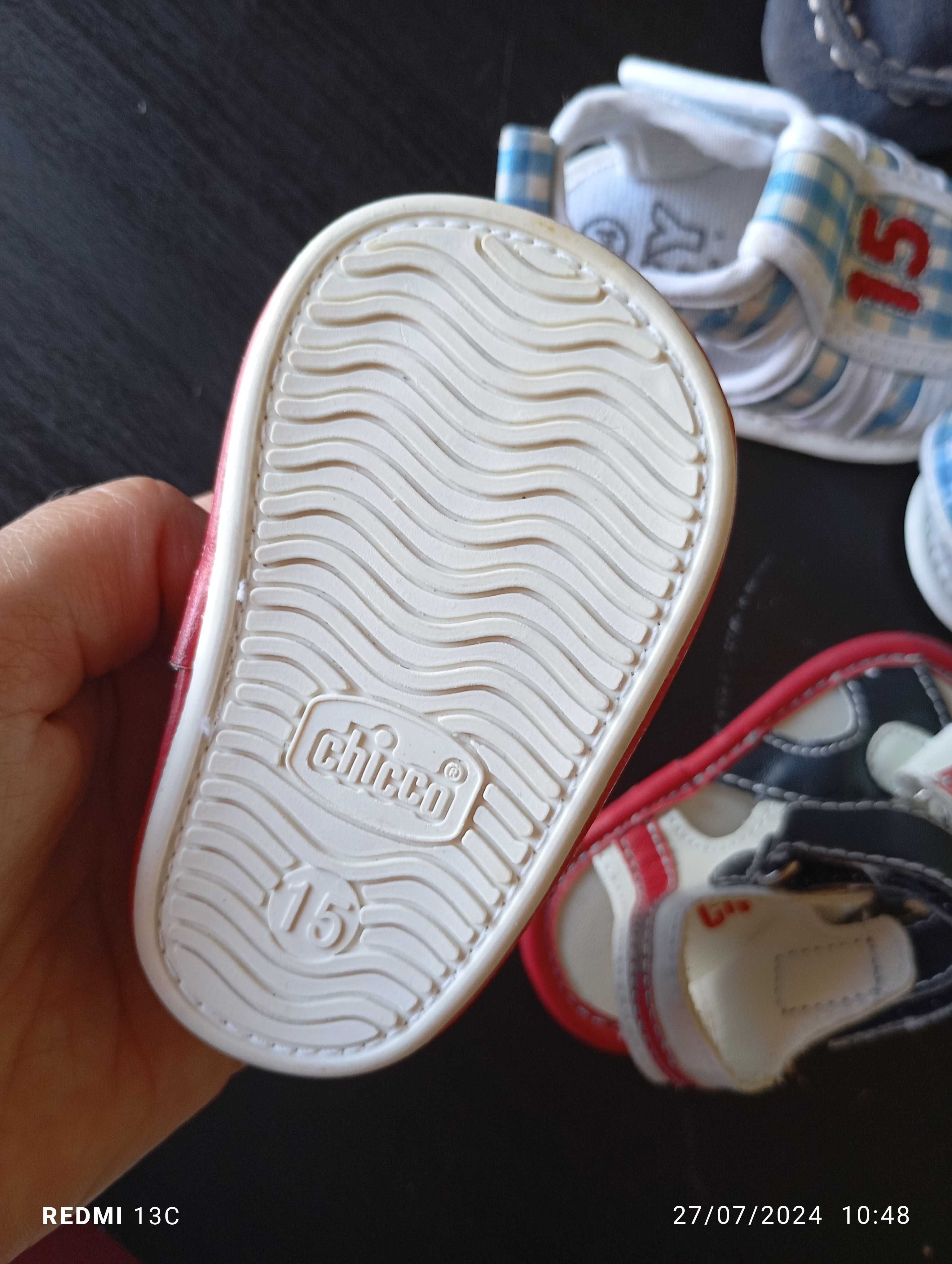 Lote de sapatos de bebé
