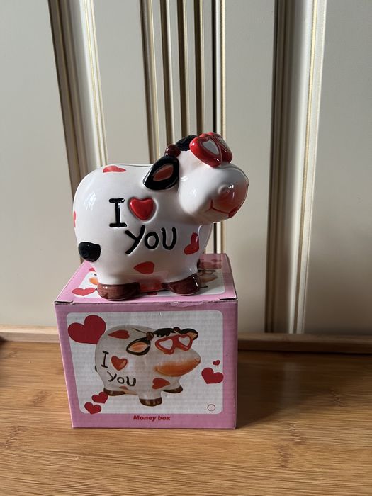 Копилка «Мишка» керамика Статуэтка