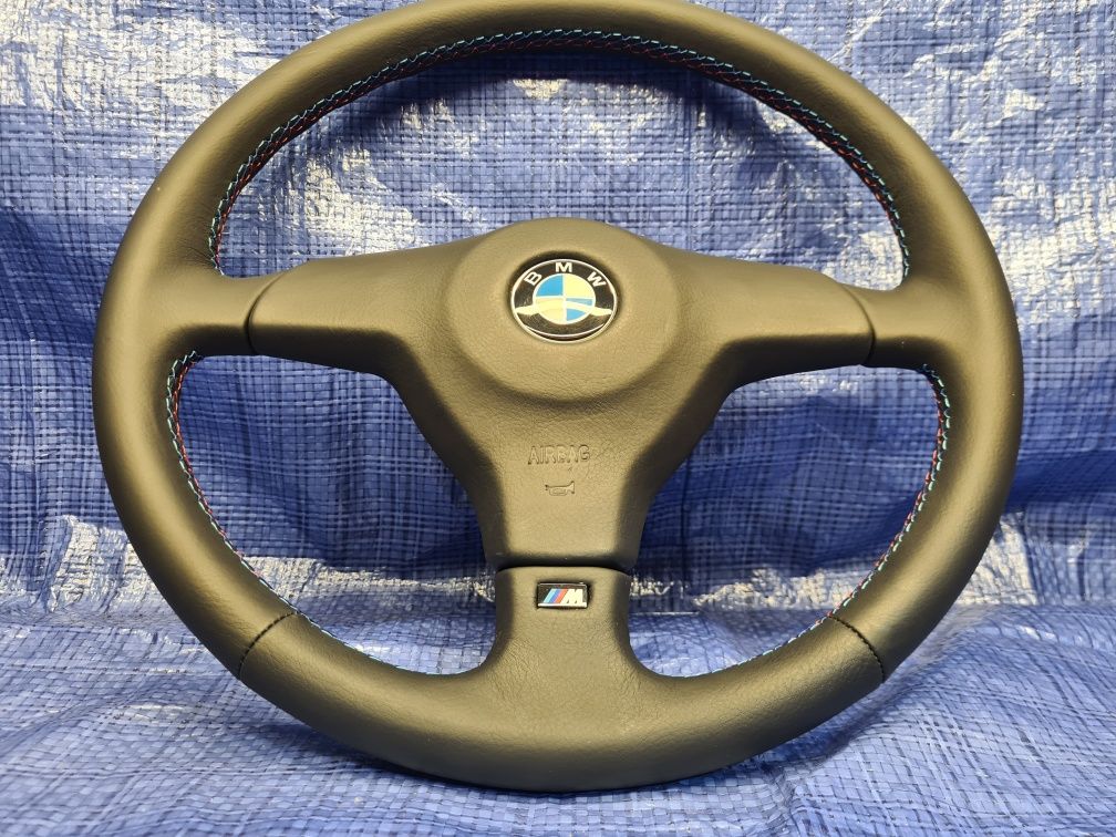 KIEROWNICA skórzana 3-ramienna airbag m-pakiet BMW E36 oryginał