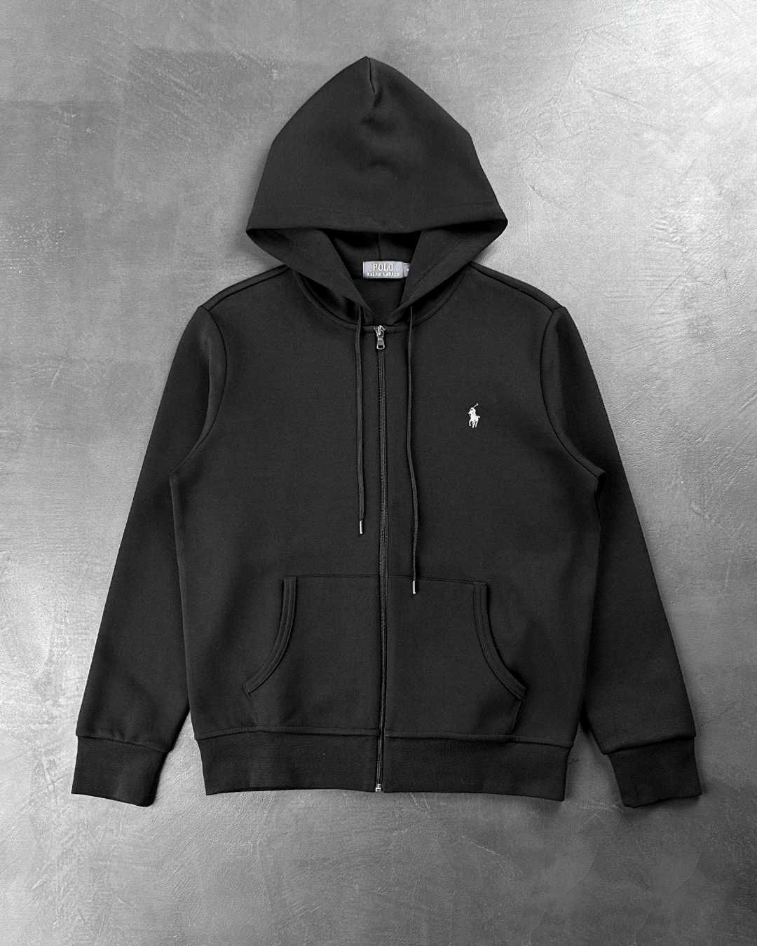 Худі POLO RALPH LAUREN Double Knit Tech Fleece Zip Hoody Black