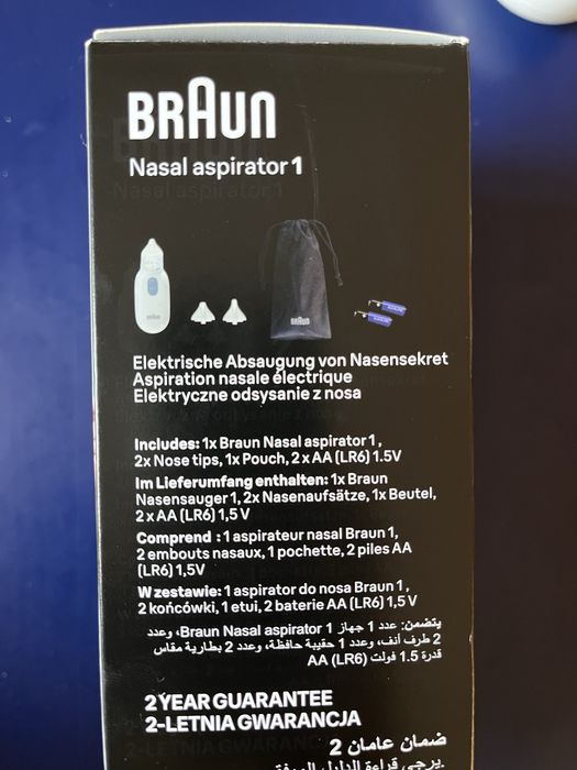 Aspirador nasal Braun