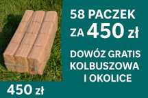 Brykiet RUF – 580 kg (58 paczek) – z DARMOWYM DOWOZEM /do niedzieli!!/