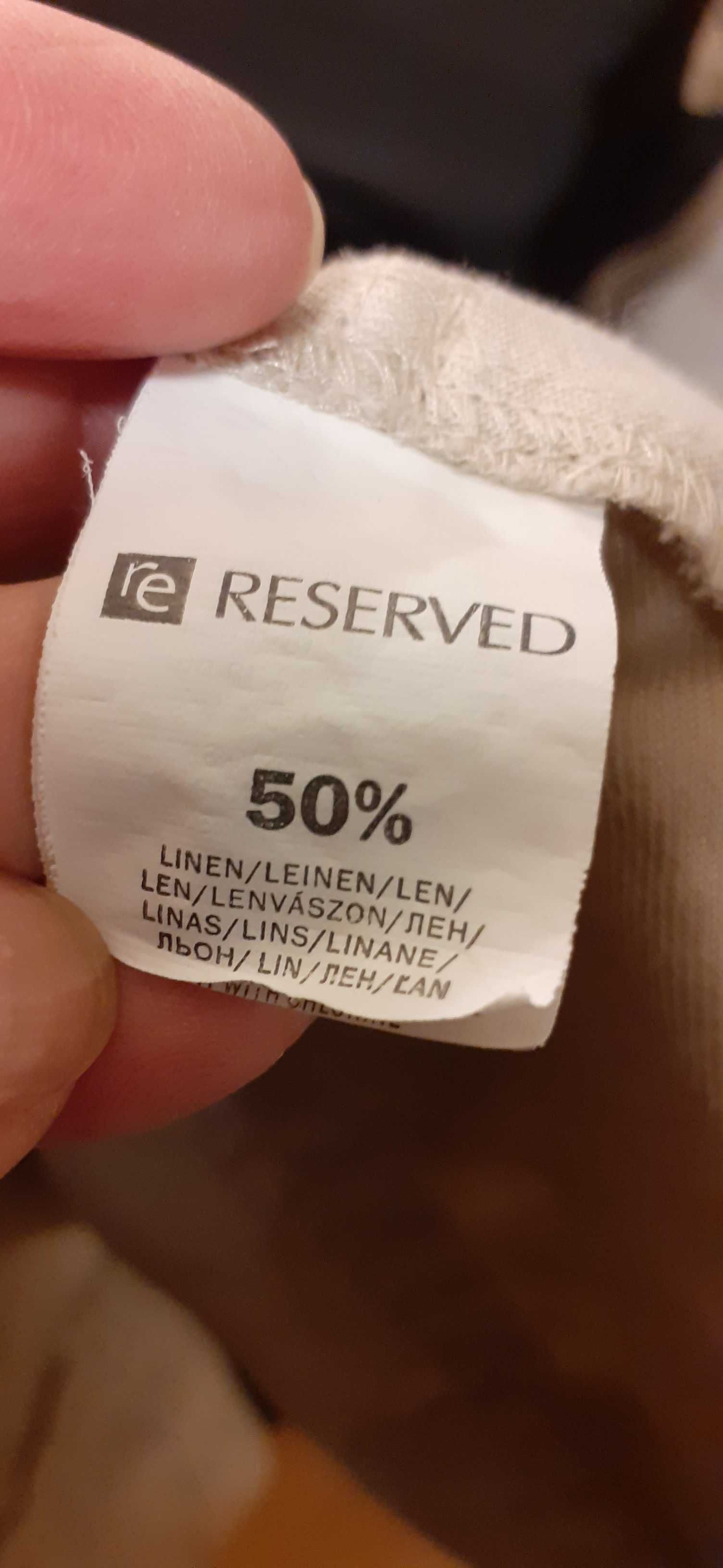 Żakiecik damski Reserwd 36 lniany