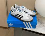 Biały\AdidasSamba*airDamskieAutentyk ZniżkaUnisexTrampki 38