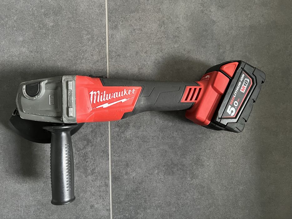 Безщіткова Акум.Болгарка Milwaukee M18 CAG125 X