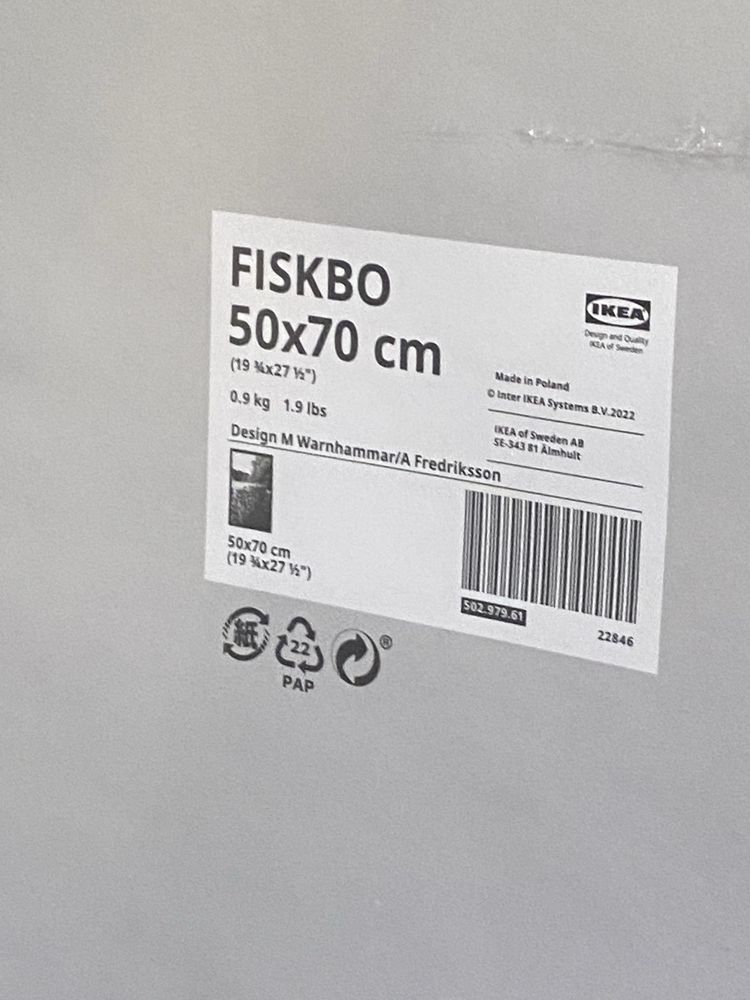 Moldura FISKBO Ikea