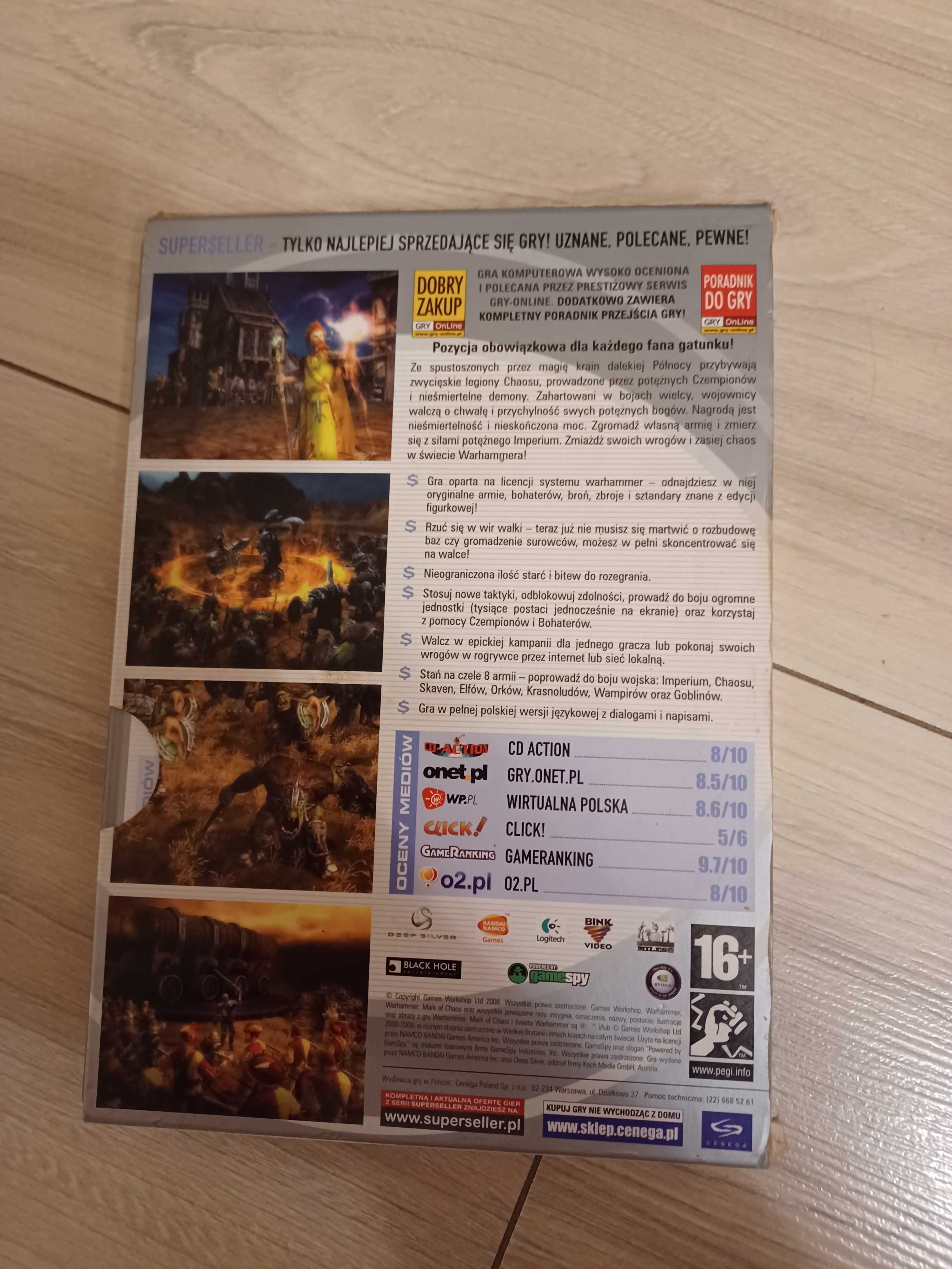 Mark of chaos PC DVD-ROM polska wersja językowa