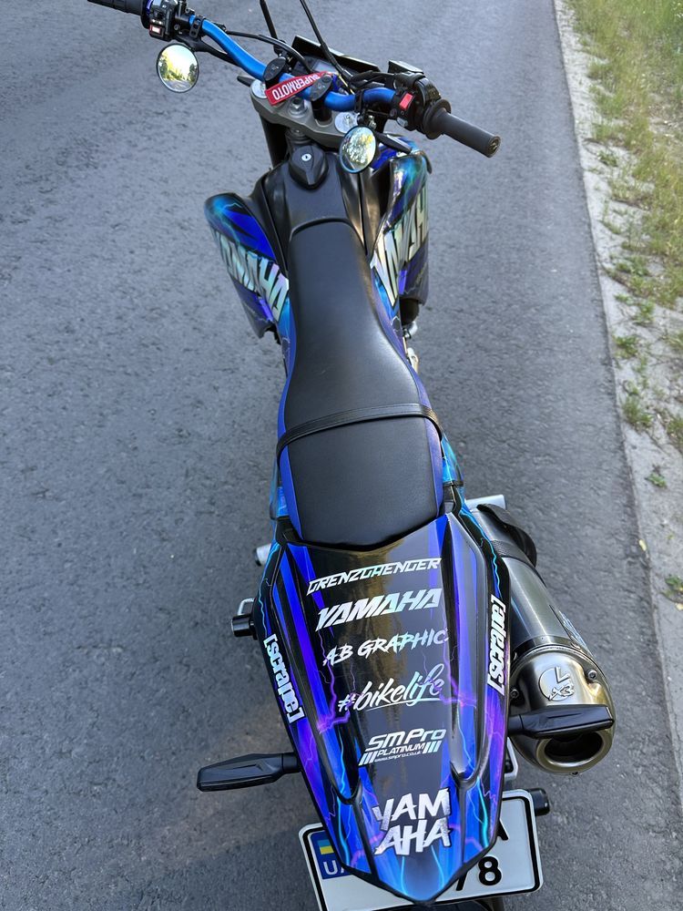 Yamaha WR250x (офіційний, на документах)