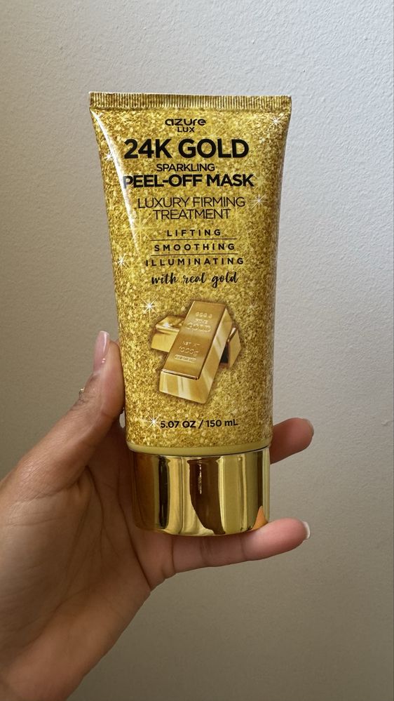 Mascara facial ouro