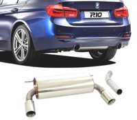 LINHA DE ESCAPE PARA BMW F30 328 430 M TECH DUPLA SAÍDA