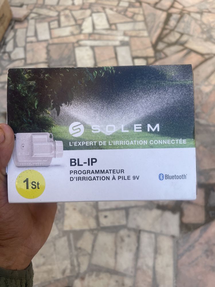 Programador rega bluethoot 1 Estação - Novo, por abrir