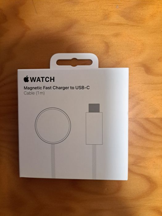 Cabo de carregamento magnético rápido para Apple Watch para USB‑C 1 m