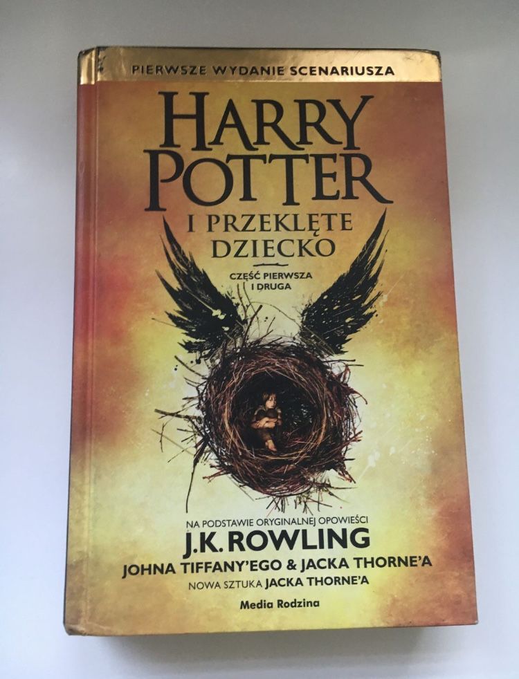 Harry Potter i Przeklęte dziecko twarda oprawa