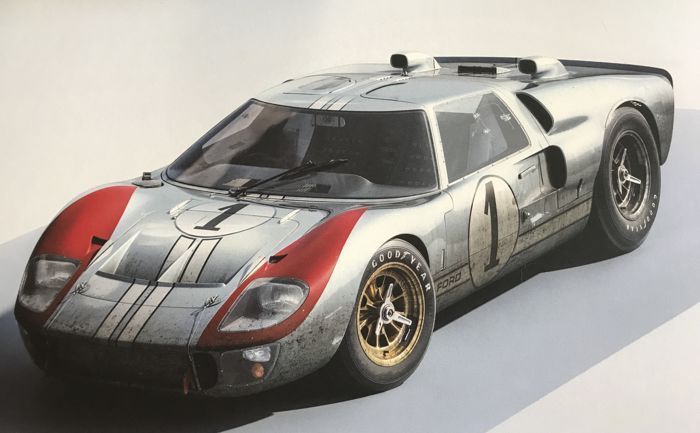 Porta-chaves Ford GT Le Mans