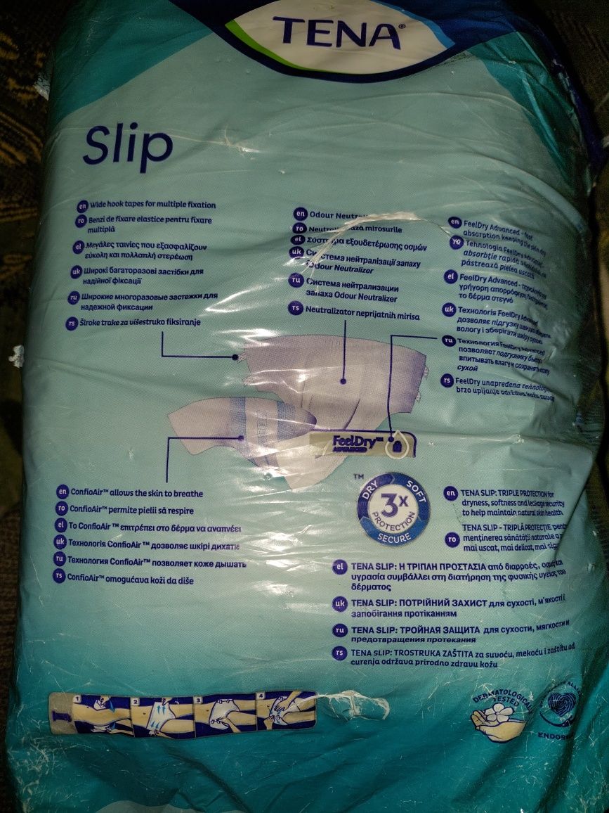 Подгузники для взрослых TENA Slip Plus L