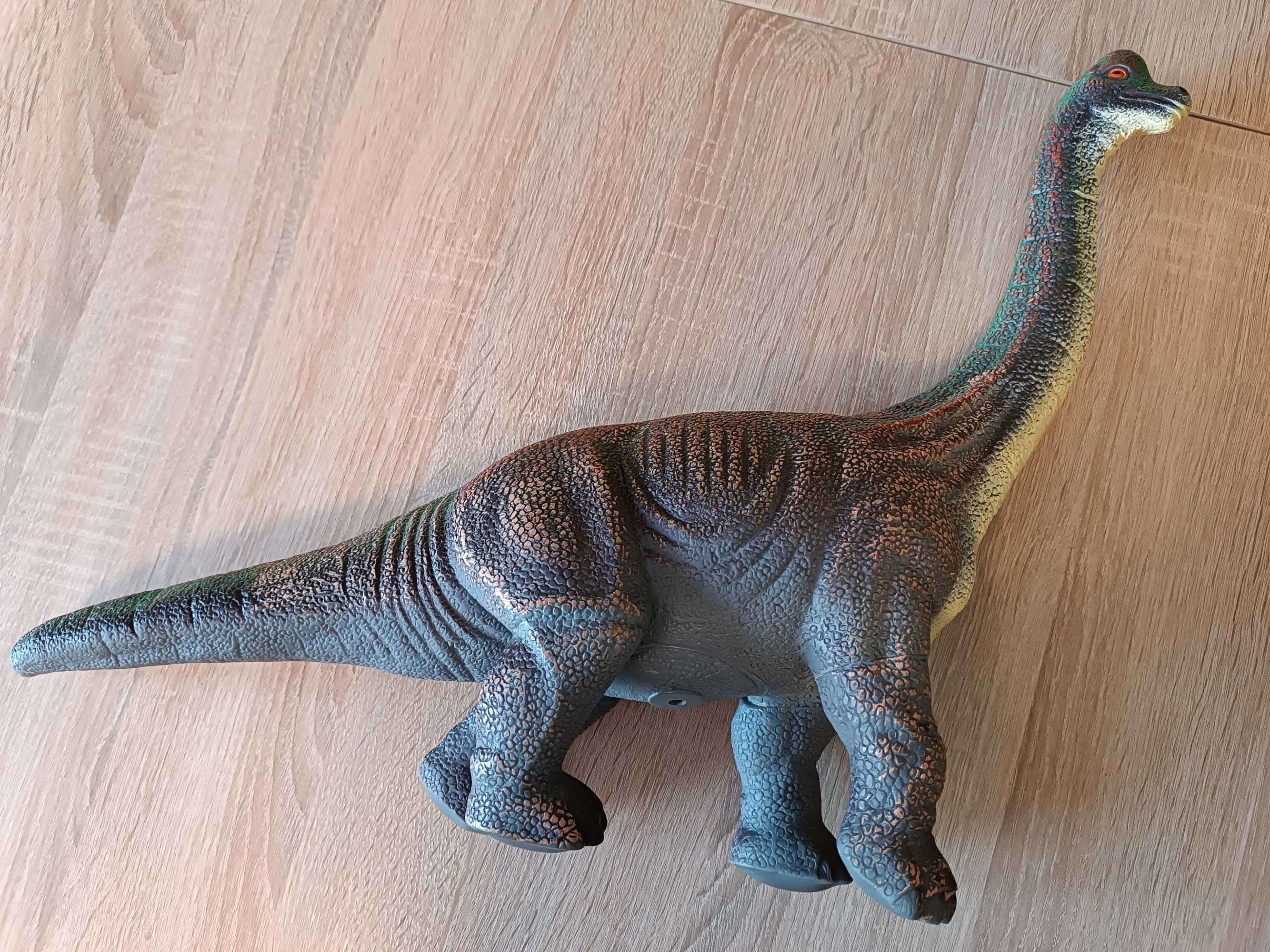 Dinozaur, brachiozaur, duży, zabawka dla dziecka, gumowa figurka