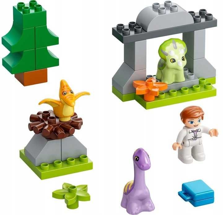 Lego Duplo Jurassic World 10938 Dinozaurowa Szkółka 2+ Klocki *NOWE*