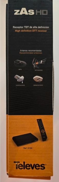 Descodificador TDT Televés ZAS HD MPEG-4