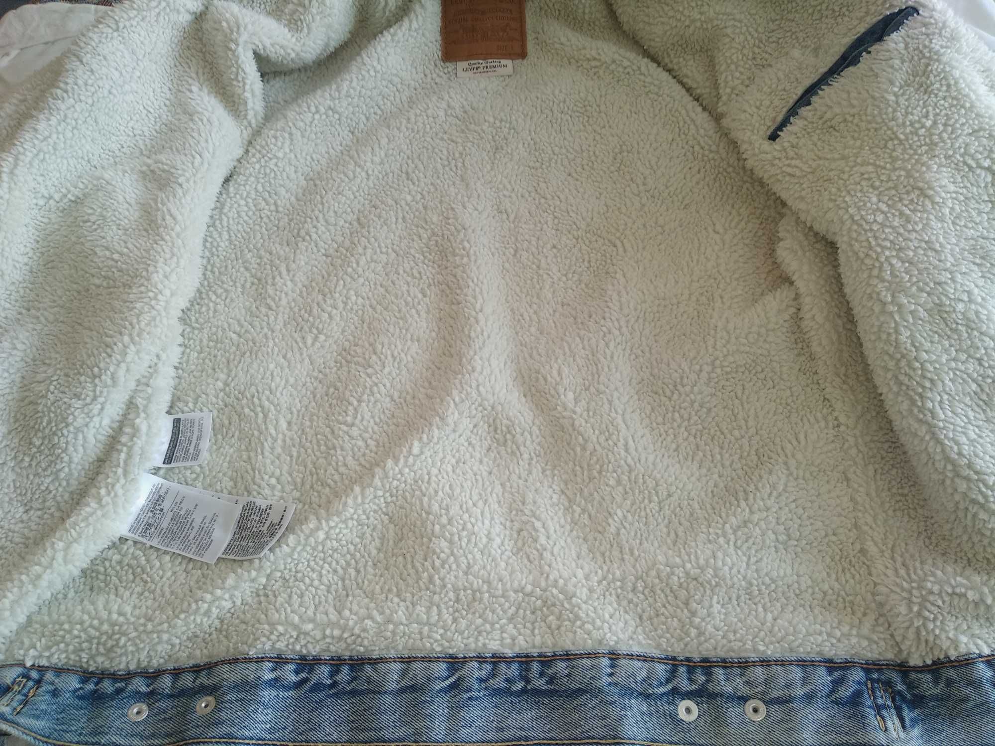 Шерпа куртка levi's San Francisko premium made in Bangladesh
