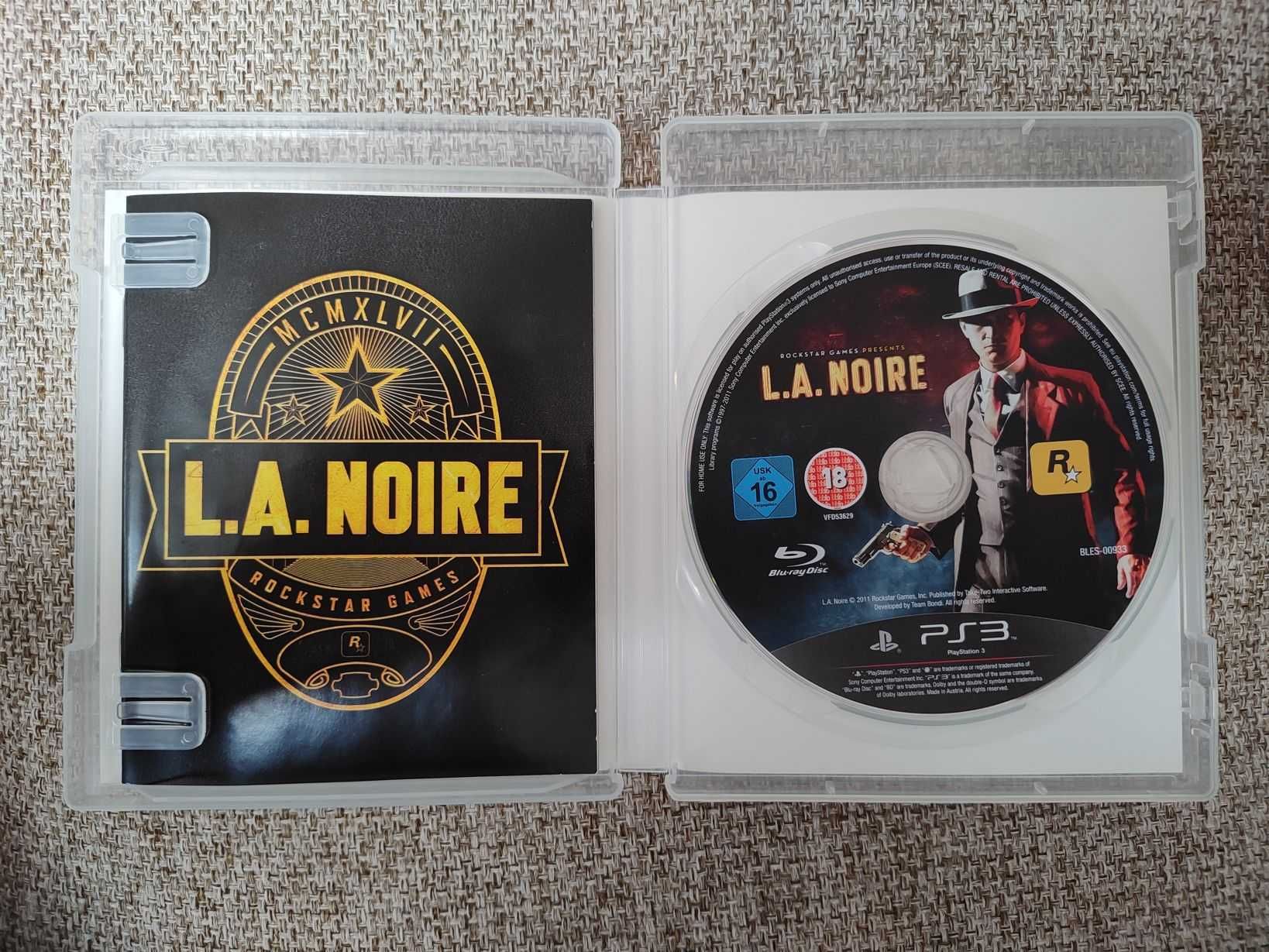 L.A. Noire PS3 Playstation 3