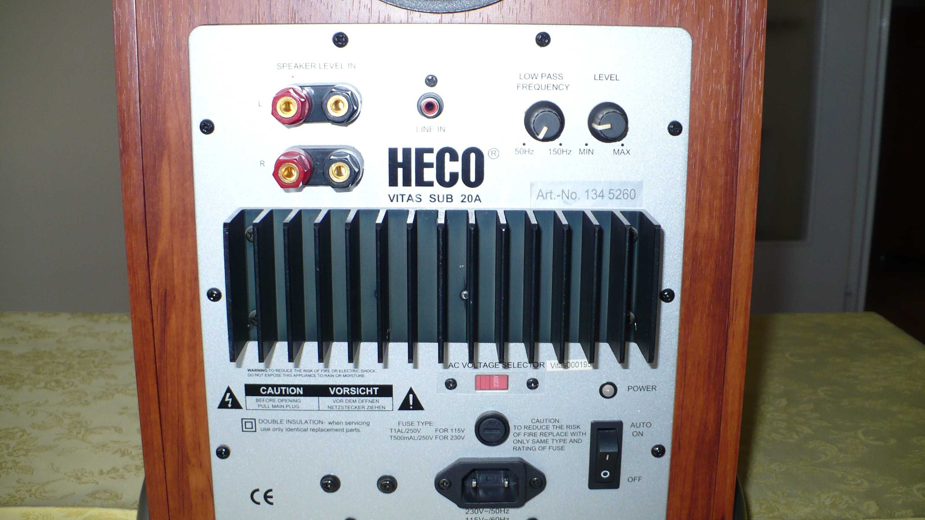 subwoofer Heco sub20a