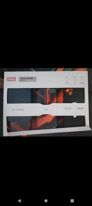 Zestaw nakładek etui do iPhone nowe 3 pak setty