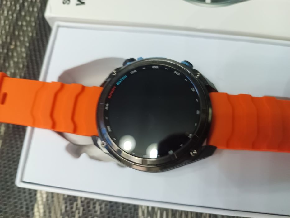 Militarny Smartwatch z mapami offline GPS nie Garmin
