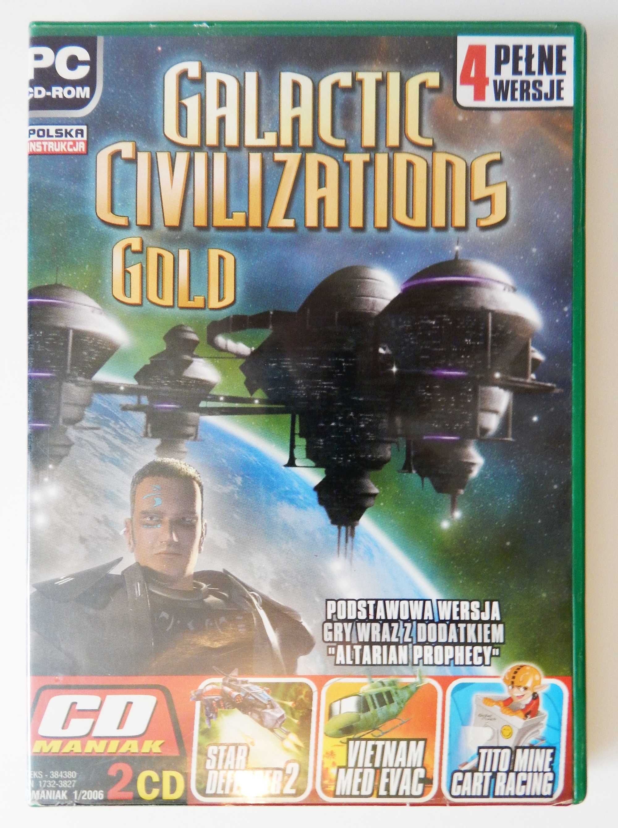 Galactic Civilization Gold + 3 retro gry