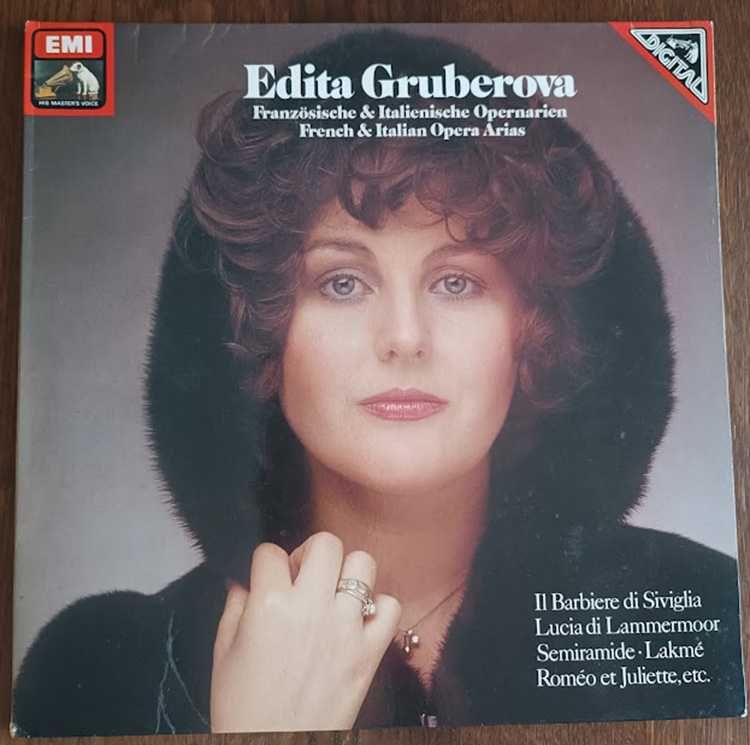 Disco vinil - Edita Gruberova - Opera Arias Francesas e Italianas