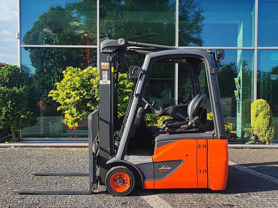 Wózek widłowy elektryczny Linde E14-02 triplex 4,62 m 1400 kg | 2019
