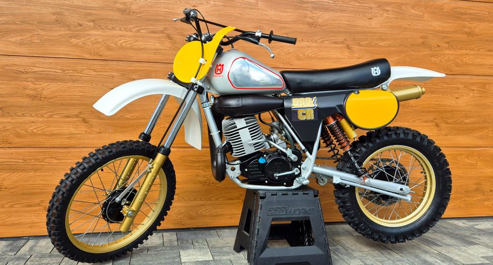 HUSQVARNA CR 500 2T 1982r Jedyna taka w Polsce ! cr kx rm yz 490 maico