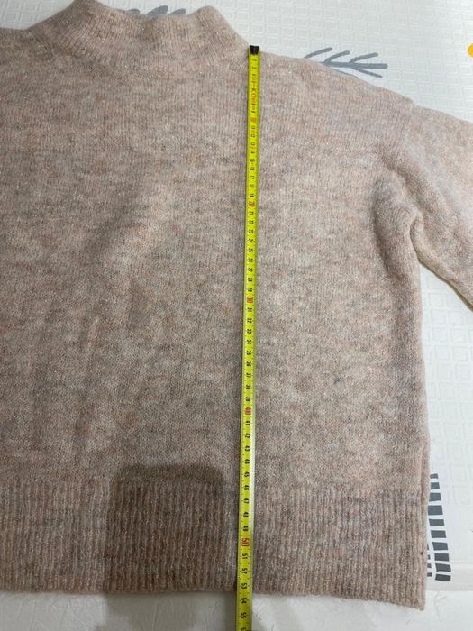 Теплий шерстяний светр h&m, розмір s