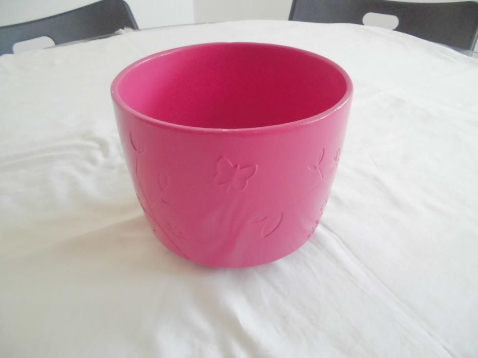 Vaso cor de rosa