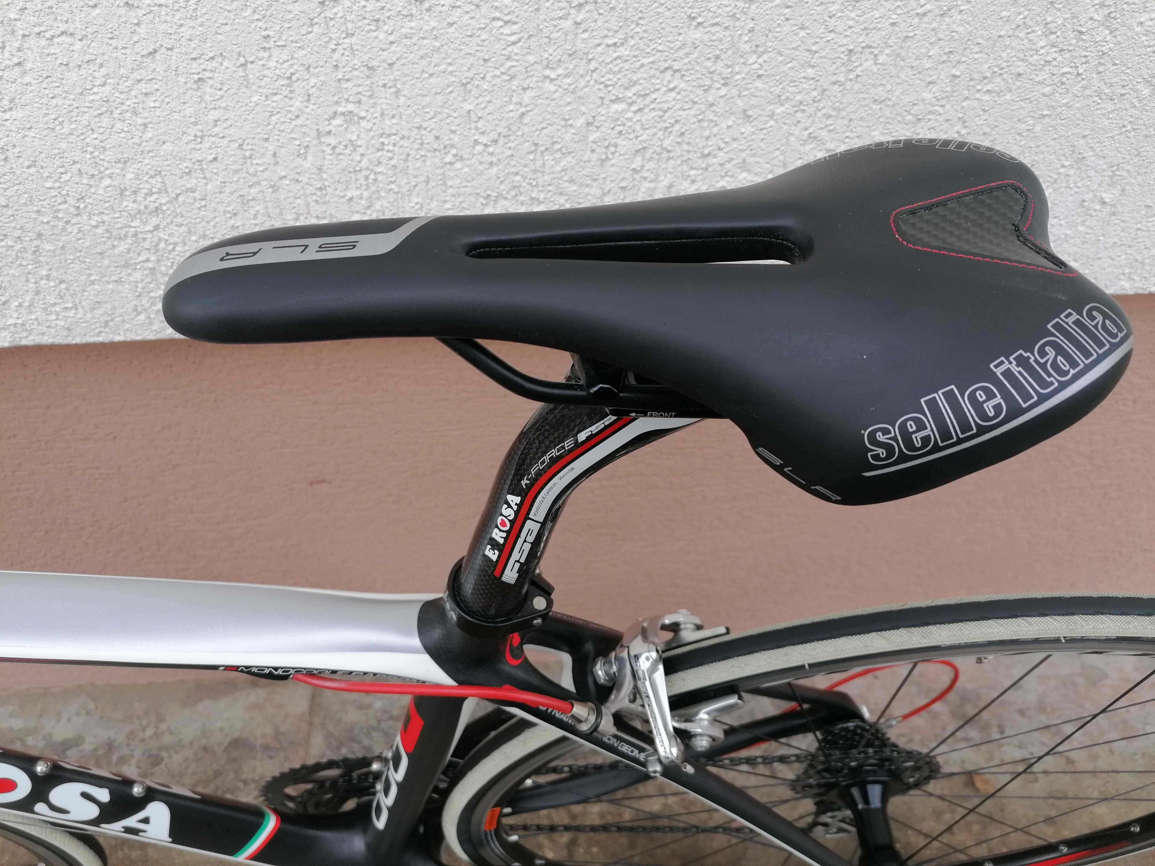 WYPRZEDAŻ - rower szosowy De Rosa, full carbon, Athena 11s