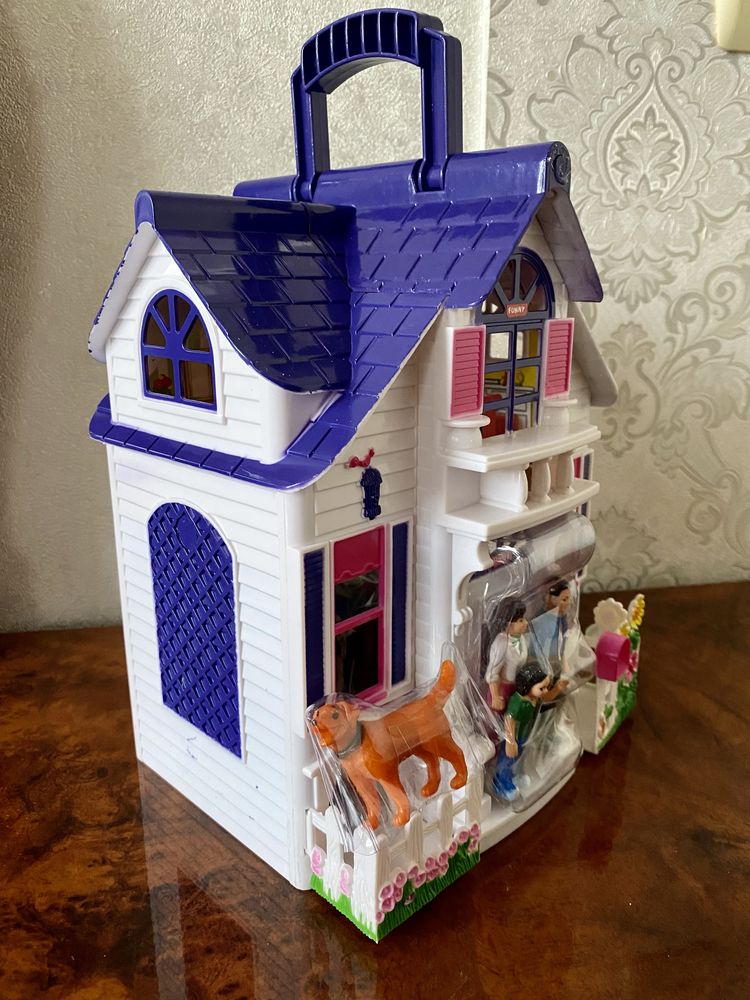 Будиночок для ляльок Чарівний будинок  хатинка з меблями