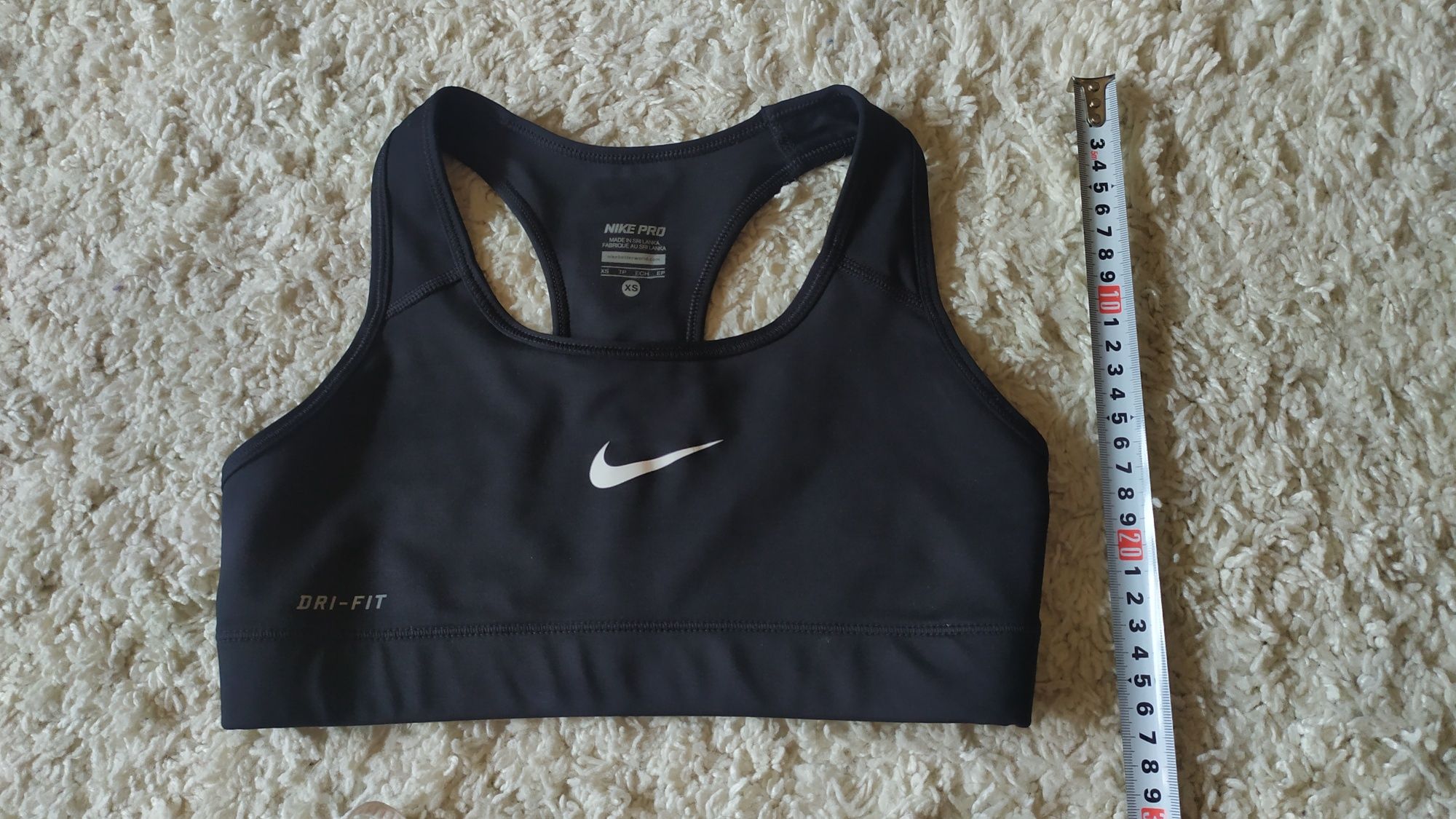 Nike Топ спортивный бра бралет бюстик лиф кроптоп
