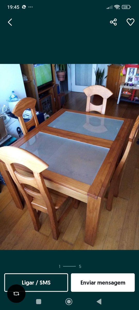 Mesa de sala de jantar