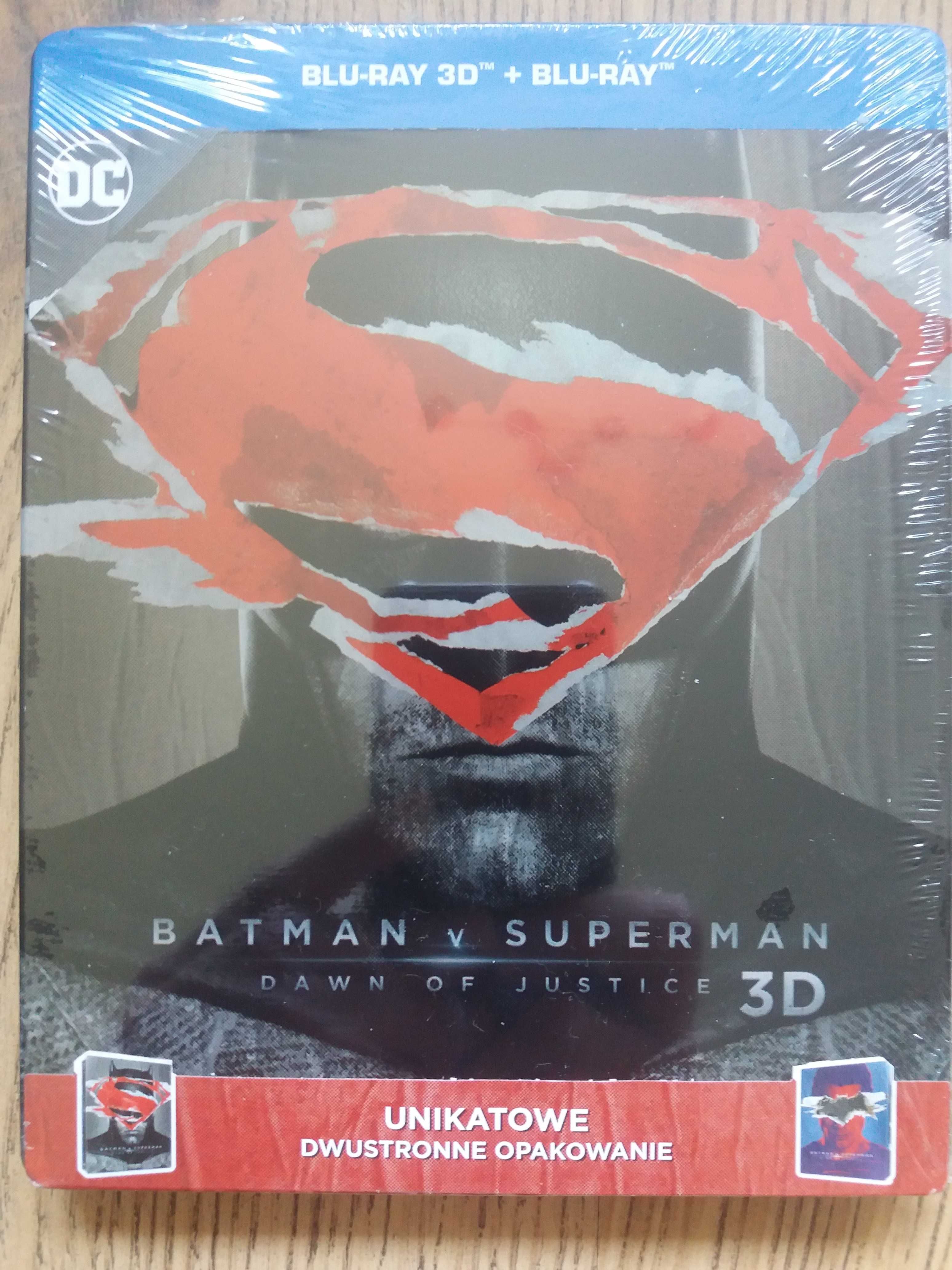 Batman VS Superman Steelbook bluray nowy Polskie wydanie