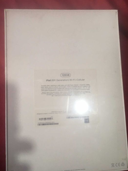 IPAD 6 Generation Wi-Fi+Cellular 128 GB Gold Rose НОВЫЙ ЗАПАКОВАНЫЙ