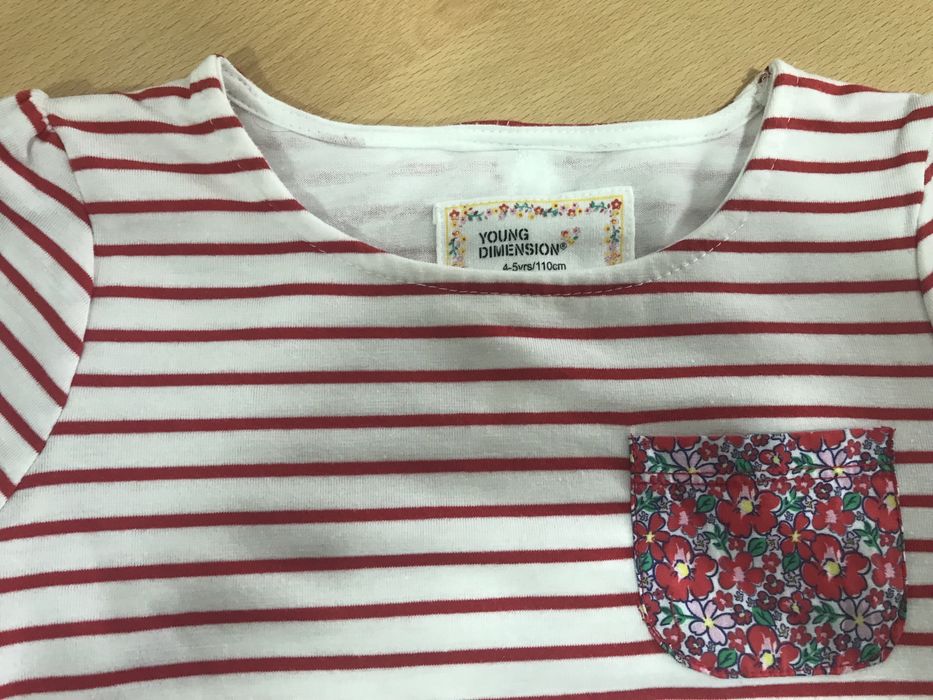 Tshirt com manga 3/4 da young dimension