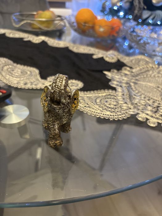 Słonik nowy srebno /złoty!