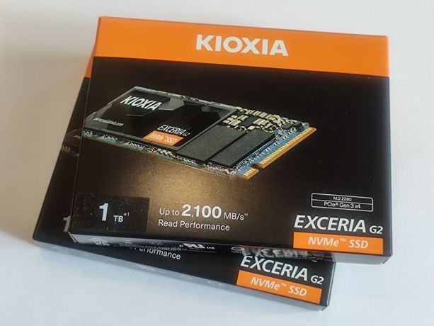 NOWY dysk SSD Kioxia Exceria G2 1TB M.2 Nvme PCIE