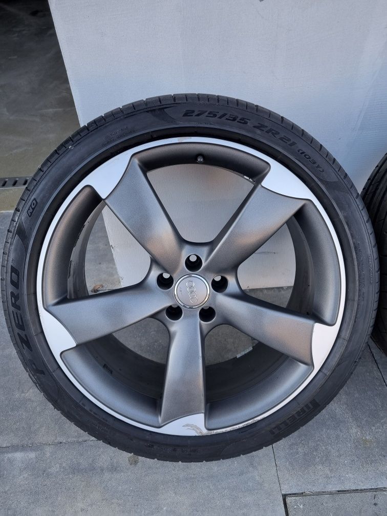 Audi Rotor 21" cali z oponami 275/35r21 pirelli