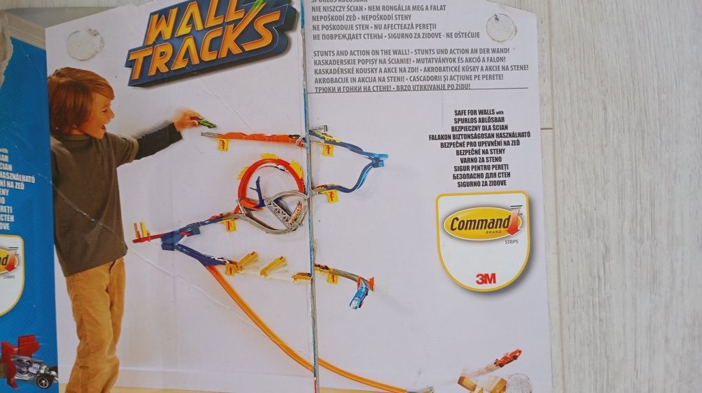 HOT WHEELS ACTION ZESTAW TORÓW podwójna  wyrzutnia, track build