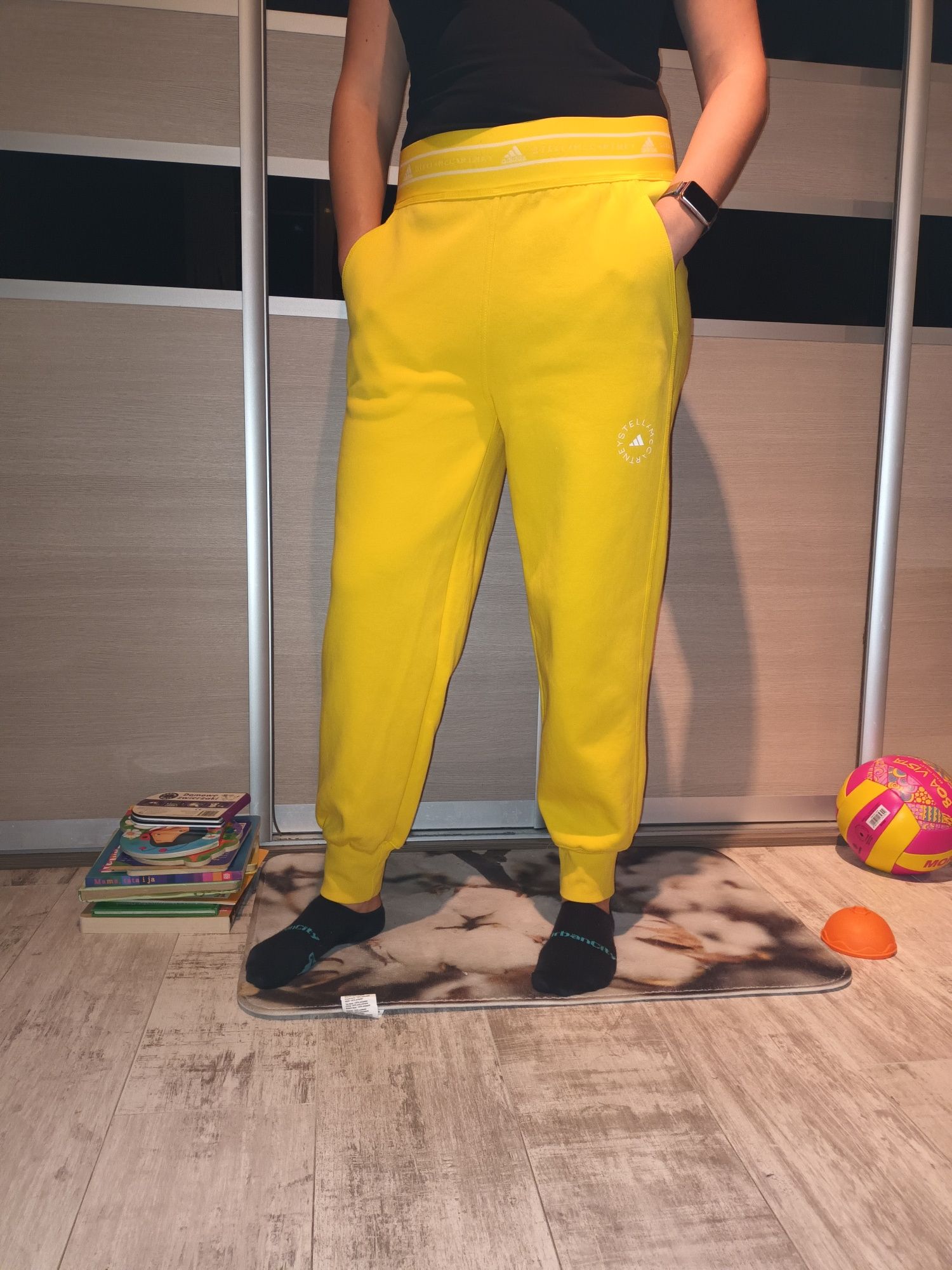 Spodnie dresowe adidas L Stella McCartney