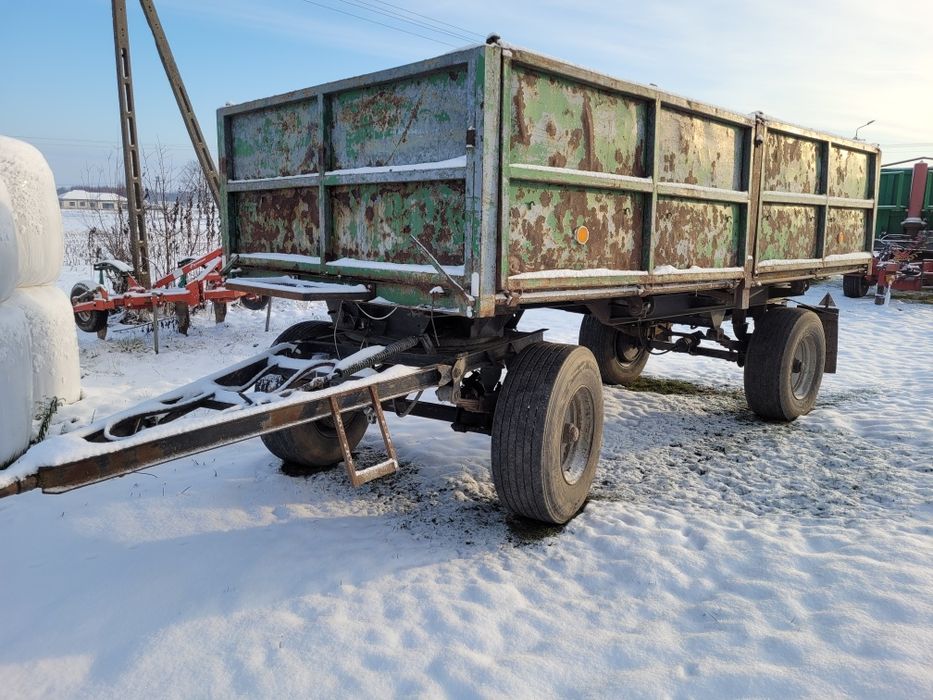 Przyczepa wywrotka HL 8011 zarejestrowana, zobacz opis