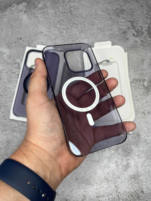 Чехол Clear Case MagSafe Animation Elderberry iPhone 14 Pro
