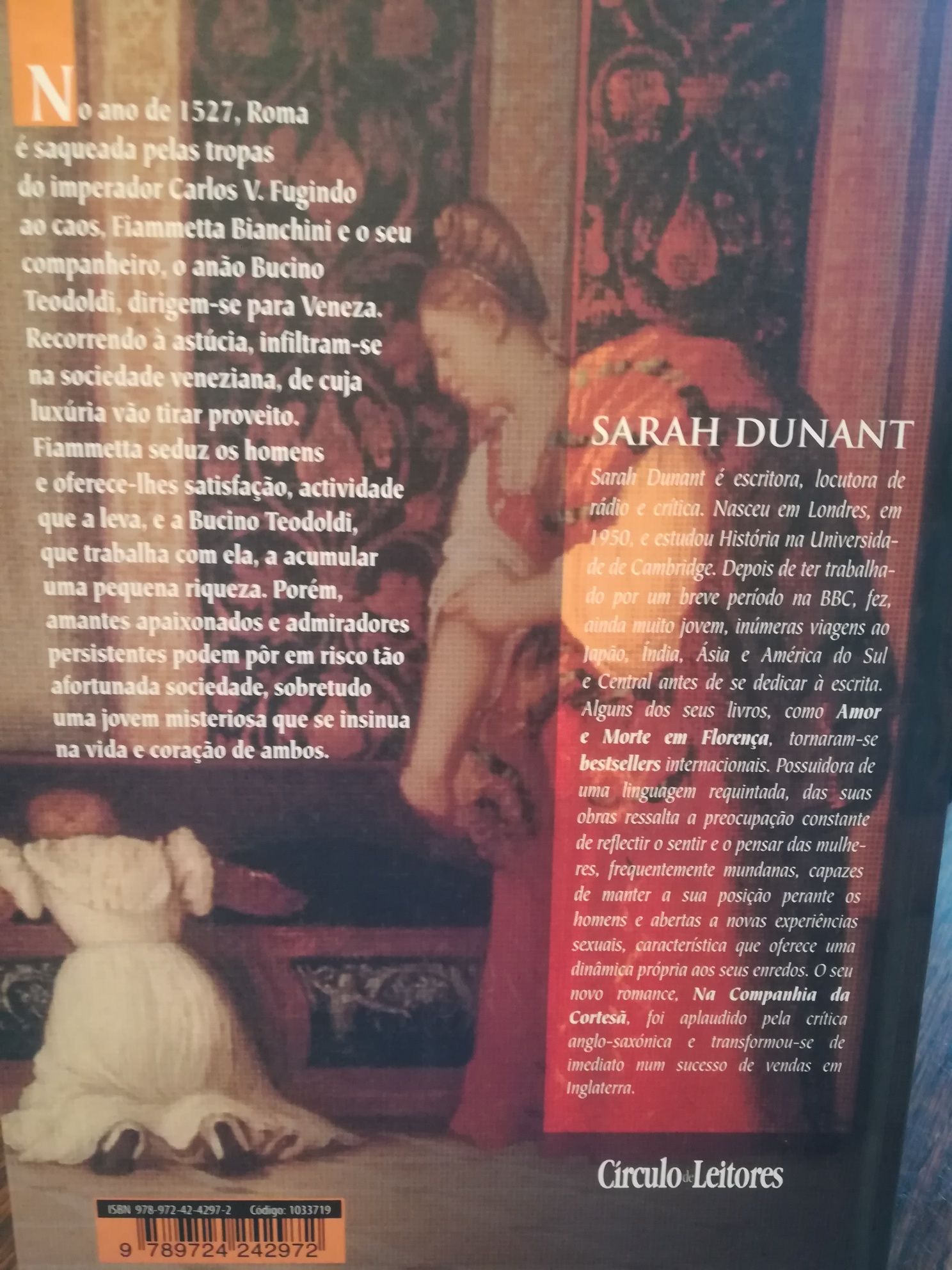 Livro de Sarah Dunant