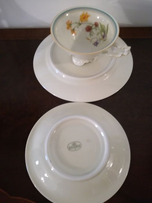 Chávena + Prato Bolo + Pires Porcelana Bavaria