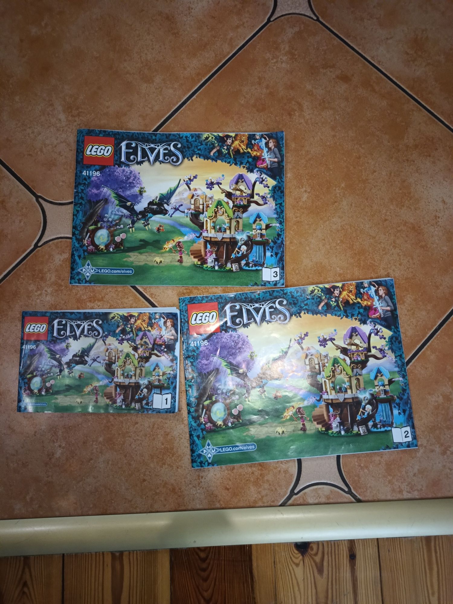 LEGO Elves atak nietoperzy 41196